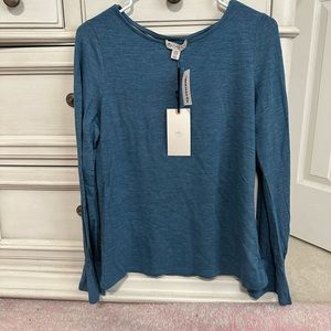 Blue long sleeve shirt new with tags